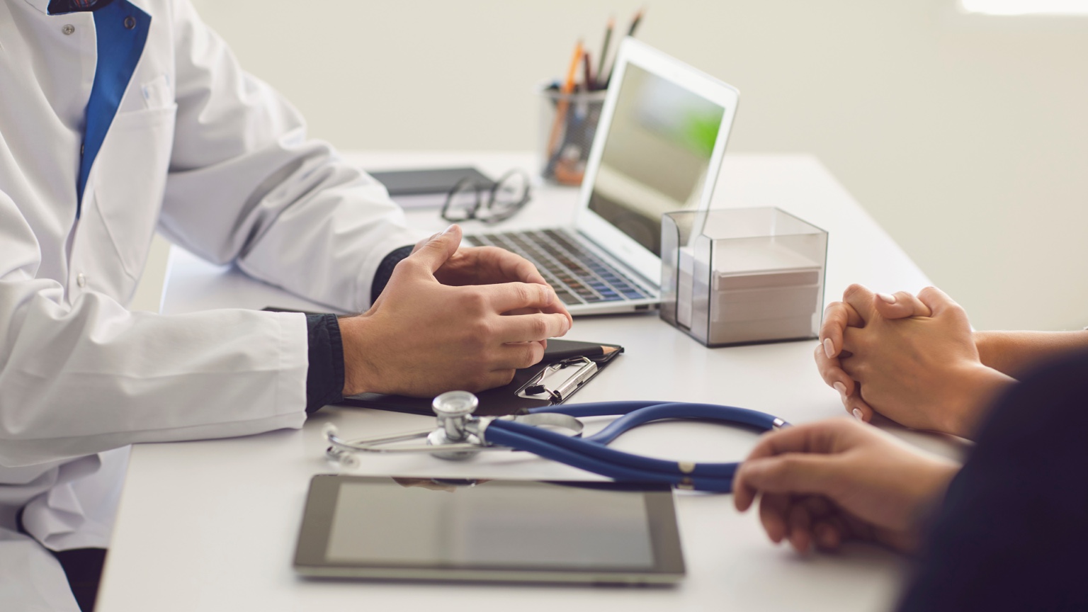 Imagen ilustrativa de consulta ambulatoria presencial
